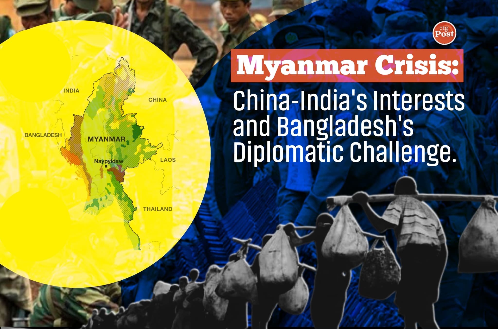 Myanmar Crisis: China-India&#8217;s Interests and Bangladesh&#8217;s Diplomatic Challenge