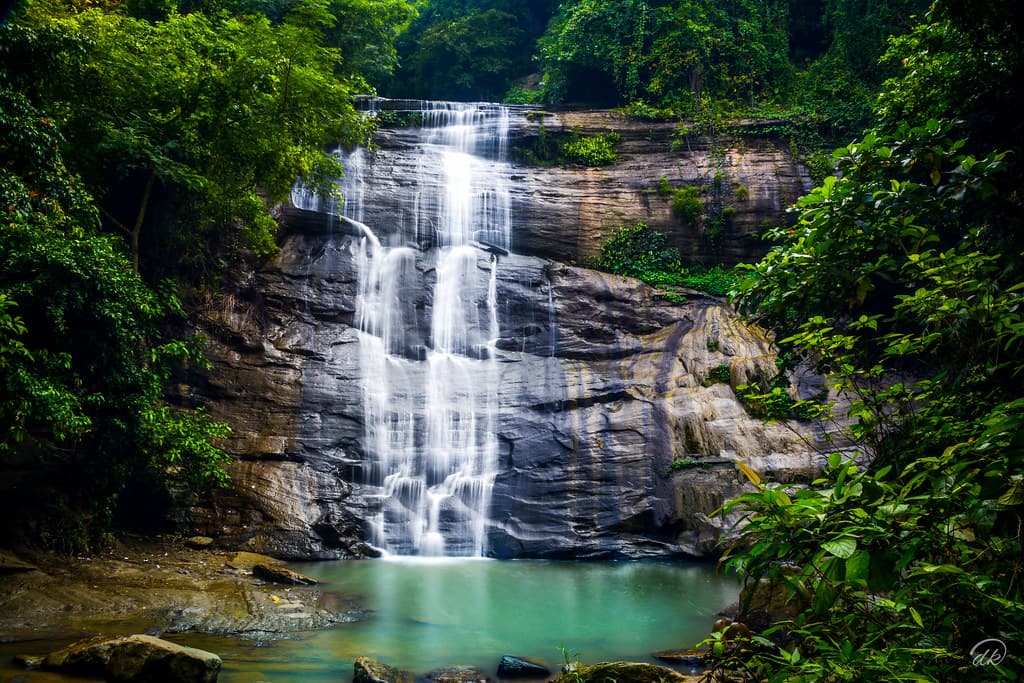 Khoiyachora Waterfall in Chattogram&#8217;s Mirsarai temporarily closed for tourists .